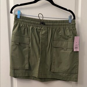 Wild Fable Olive Green Midi Skirt